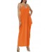 PANAX ladies long strandkleid irregular loop with two kleiderfach